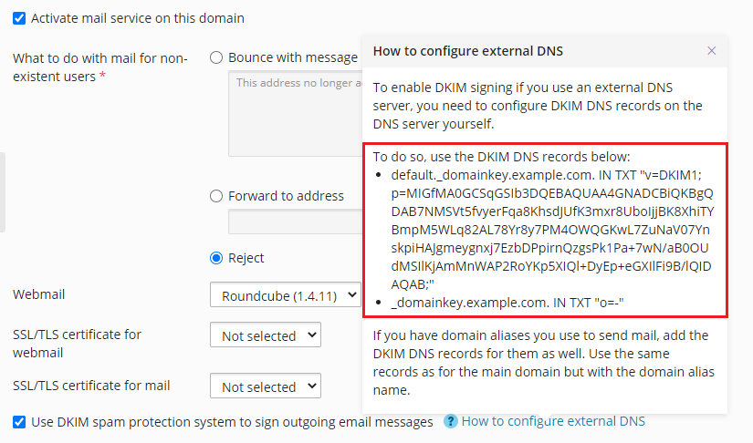 Illustration de l'article Plesk : antispam, DKIM et délivrabilité de vos e-mails