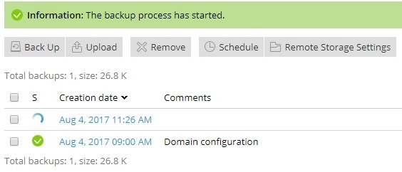 Illustration de l'article Sauvegarder et restaurer un site avec le Backup Manager de Plesk