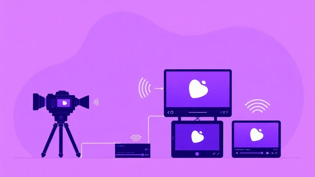 Illustration de l'article HLS, M3U8 et RTMP : diffuser une Web TV