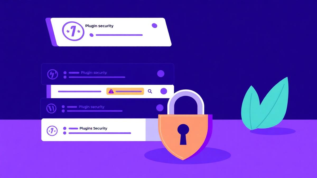 Illustration de l'article Sécurité des plugins WordPress : la vigilance qui évite le pire