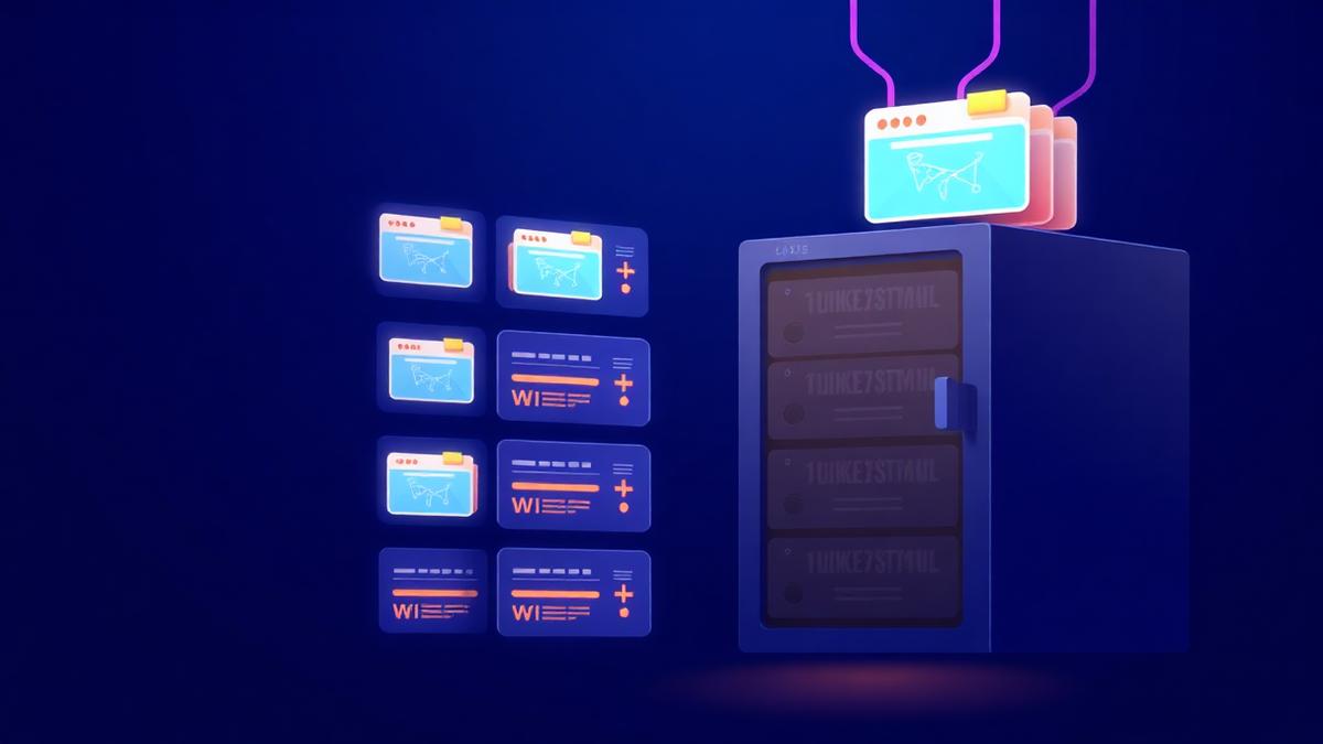Illustration du service Hébergement web