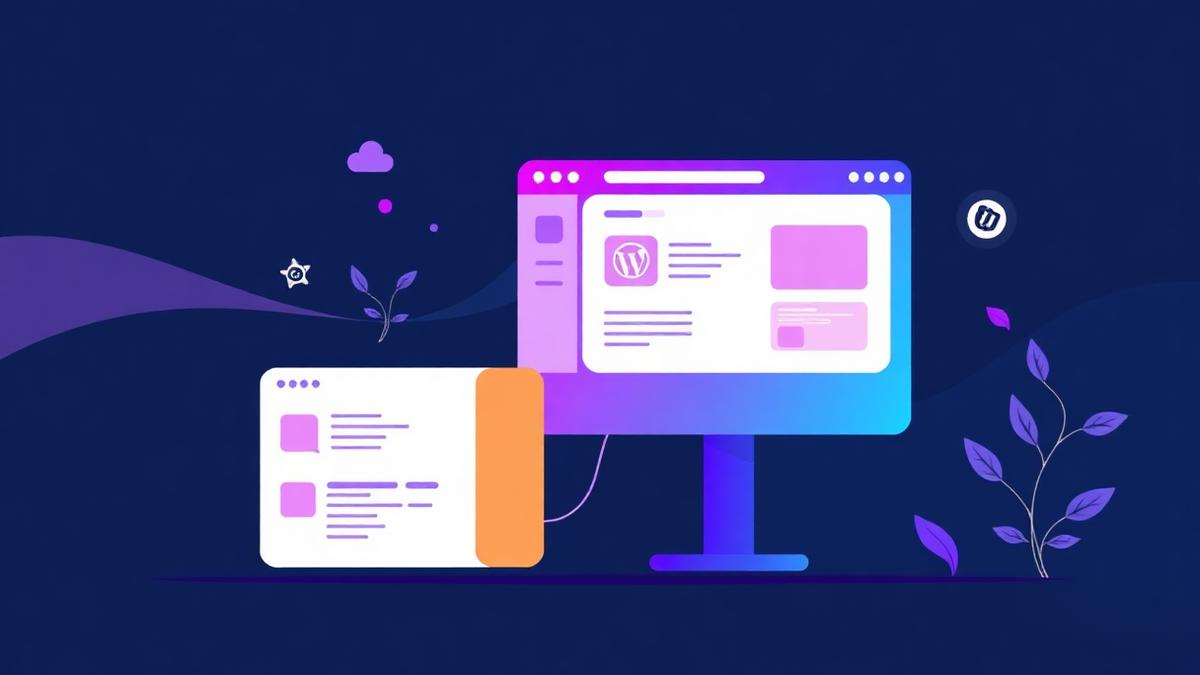 Illustration du service Hébergement WordPress
